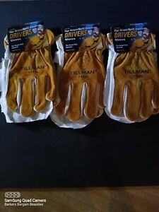 TILLMAN 1414L Top Grain/Split Cowhide DRIVERS Gloves