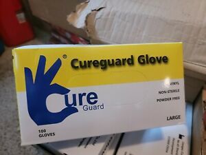 Cureguard Vinyl Gloves