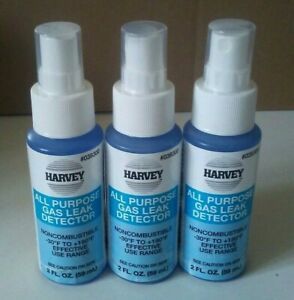 (3) Gas Leak Detector 2oz,No 39300,  Harvey&#039;s Lot