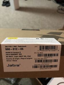 Jabra Handset 450 Hand Held Wireless Wideband DECT Audio Phone 990-012-05 (111C)