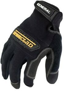 Ironclad Black Mechanics General Utility Work All Purpose Gloves Medium LOT OF 5