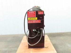 15 Hp 30 Gallon Trash Compactor Hydraulic Power Unit 230v 3ph