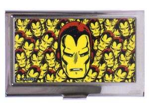 Iron Man Business Card Holder Classic Heroes Marvel Comics New