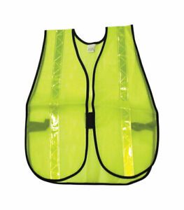 VEST REFL LIME MESH