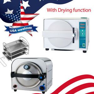 Dental Autoclave Steam Medical Sterilizer Clean Sterilization 14L/18L Stainless