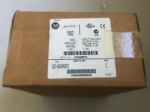 Allen Bradley 160-AA04NSF1P1 Speed Controller Series C .75KW/1HP ~New Surplus~