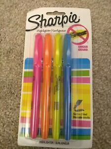 sharpie highlighters - narrow chisel