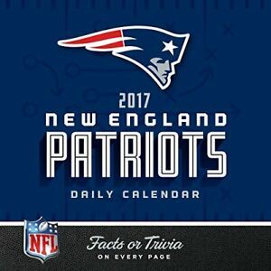 Turner Licensing Sport 2017 New England Patriots Box Calendar  17998051445