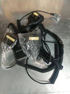 5 NeW! Motorola HMN9026 PTT Microphone Speakers Industrial CB Radio Field Work