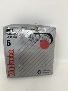 Nu-kote 86TL Tackless (Dry) Lift off tape
