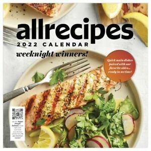 TF Publishing All Recipes, Weeknight Winners 2022 Wall Calendar w