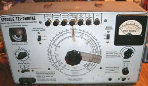 Sprague Tel-Ohmike Model TO-4 Bridge Tester For Parts Or Restoration