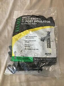 SNUG-X5TP-15 15PC T-post Insulator Black