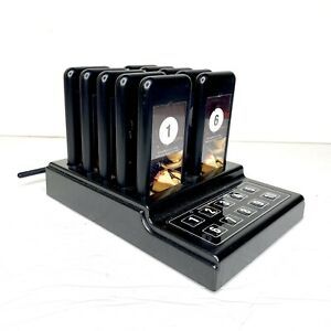 Restaurant Wireless Guest Paging Queuing Calling System Transmitter+10*Pagers