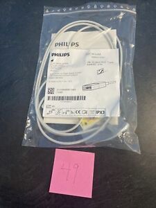 Philips M1668A 5 Lead ECG Trunk Cable, AAMI IEC, 989803145061