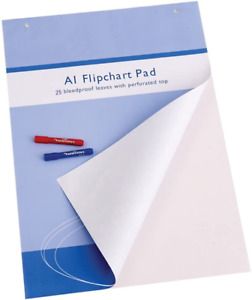 VIZ-PRO Standard Easel Pads, A1 Flipchart Paper Pad, 23 x 32 Inches, 25-Sheets/P