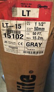 1.50&#034; x 50&#039;  Flexible Liquid Tight, Non-Metallic, Electrical PVC Conduit LT-15