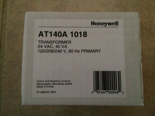 Honeywell at140a1018 foot mounted 120/208/240 vac transformer for sale