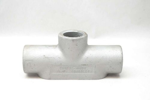 NEW CROUSE HINDS TB47 CONDULET 1-1/4 IN IRON CONDUIT FITTING D441912