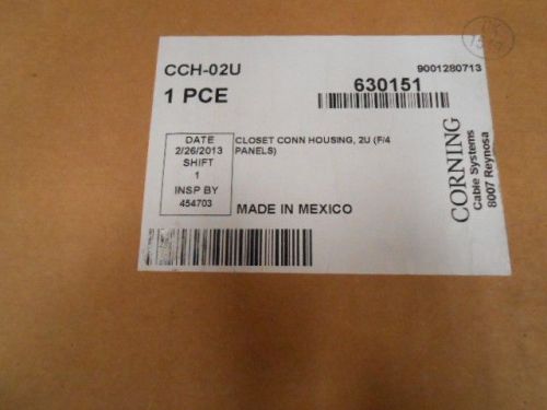 Corning Cable Systems CCH-02U Closet Connector Housing NEW