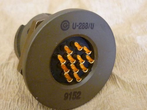 Electrical receptacal connector u-288/u new for sale