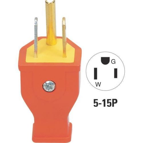 Cooper wiring sa399o grounded cord plug-orng grnd cord plug for sale