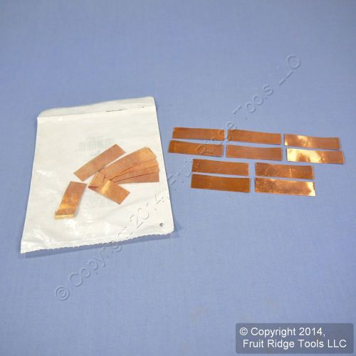 20 Leviton Copper Shims for 15 Series Cam Type ECT Connector Devices A0006
