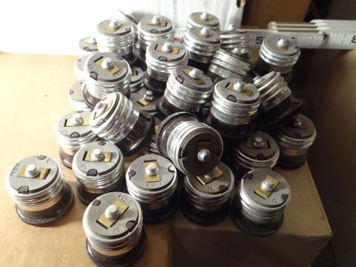 Lot (54) vintage bakelite levitin/gem screw in socket/outlet adapters 660w 125v for sale