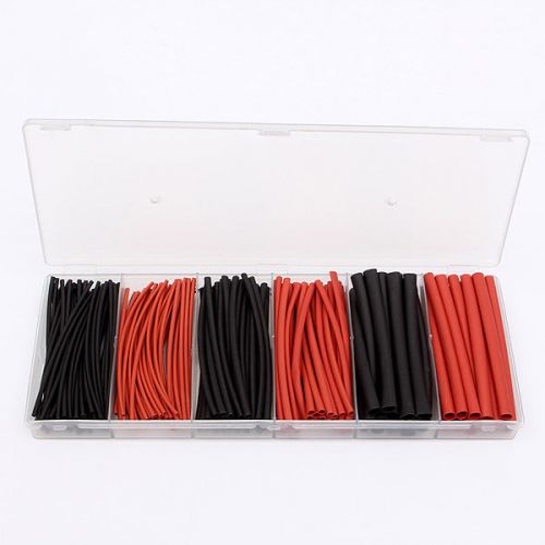 NEW 190Pcs 100mm ?1.5/3/6mm Heat Shrink Tubing Wire Wrap Cable Sleeving B&amp;R Kit