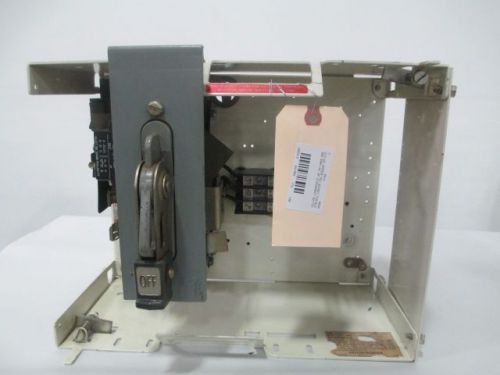CUTLER HAMMER MCC BUCKET FUSIBLE 30A 600V-AC 3P DISCONNECT SWITCH D241905