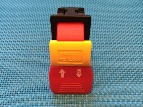 SAW MOTOR &amp; POWER TOOL LOCK OUT SAFETY SWITCH 110V 120V 20A ( CANADA )