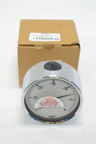 New wika 213.40 4 liquid pressure 0-30in-hg 4 in 1/4 in npt gauge b221726 for sale