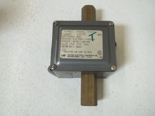 United electric controls co. j21k-12878 pressure switch *used* for sale