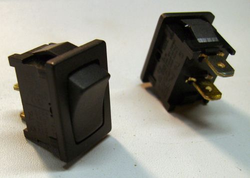 Spst rocker switch - marquardt (slme #88-211-01 ampeg, crate, and audio centron) for sale