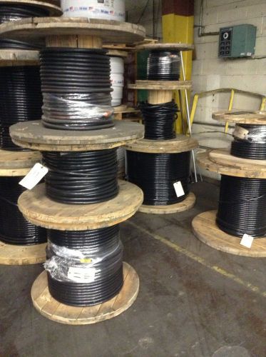 12500&#039; - 5 x 2500ft reels 14 solid thhn brown copper thwn-2 building wire cable for sale