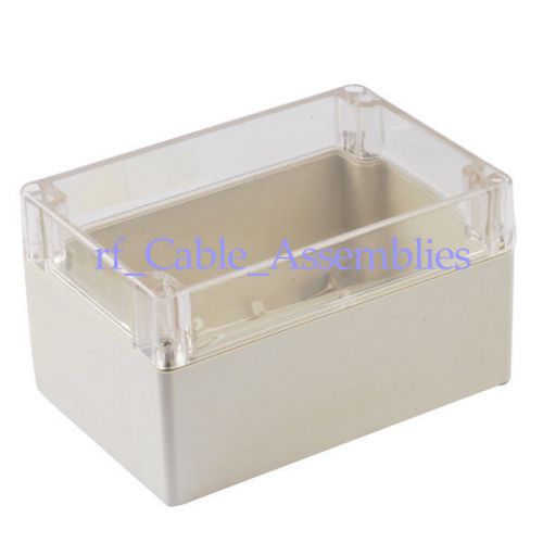 Waterproof clear cover plastic electronic project box enclosure case 160x110x90 for sale
