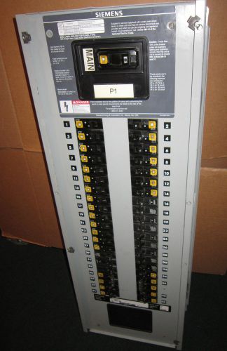Siemens  250 amp main lug breaker panel  480/277v   1 pull for sale