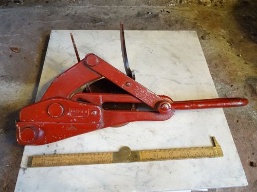 Vintage KLEIN 1628-5 Wire Grip , Cable / Fence Puller