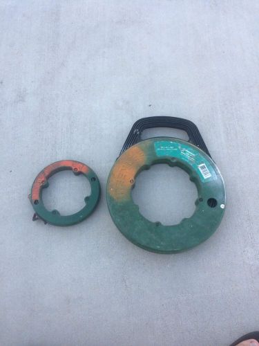 Greenlee 438-10   100 ft. steel fish tape 438-5h 50&#039; for sale