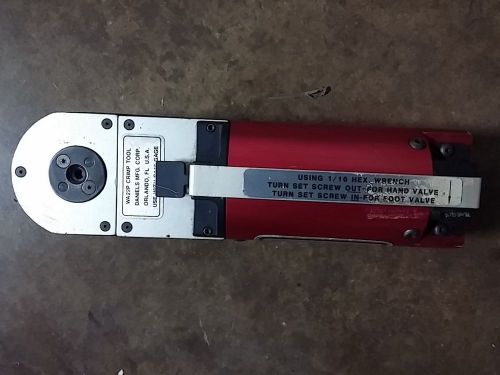 Daniels mfg corp wa22p pneumatic crimp tool for sale