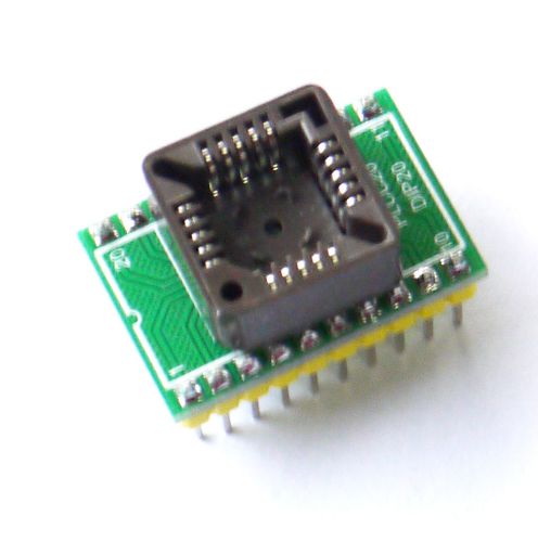 PLCC20  to DIP20 EZ  Programmer adapter Socket
