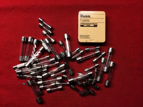 Lot of Mil spec Aircraft panel BUSS Fuses