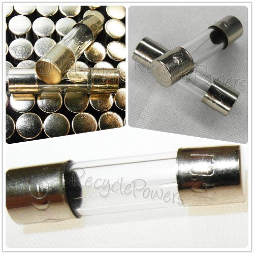 500 x 0.5A 250V Quick Fast Blow Glass Tube Fuses 5 x 20mm lot of 500mA