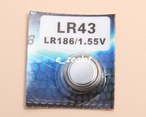 10pcs LR43/186 AG12 386 Button batteries Cell Battery Batteries Coin battery