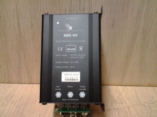 samlex sdc-60dc- converter input 20-35 vdc output 13.8 vdc