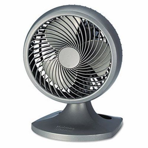 Holmes Blizzard 8&#034; Three-Speed Oscillating Table Fan, Charcoal (HLSHAOF90NUC)