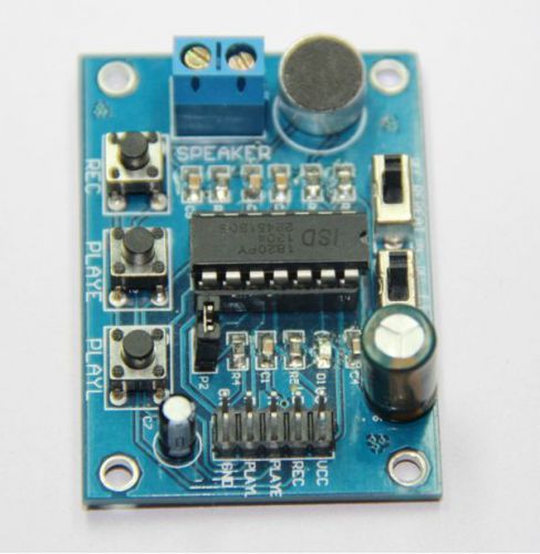 1pcs new isd1820 voice board sound recording recorder playback module m for sale