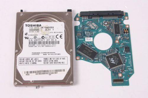 TOSHIBA MK1665GSX 160GB SATA 2,5 HARD DRIVE / PCB (CIRCUIT BOARD) ONLY FOR DATA