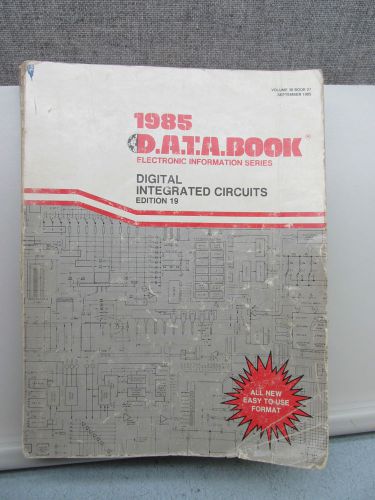 DATA BOOK DIGITAL INTEGRATED CIRCUITS EDITION 19 1985