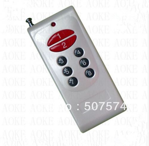 1000M 8keys / buttons RF wireless remote control/learning remote 315MHZ